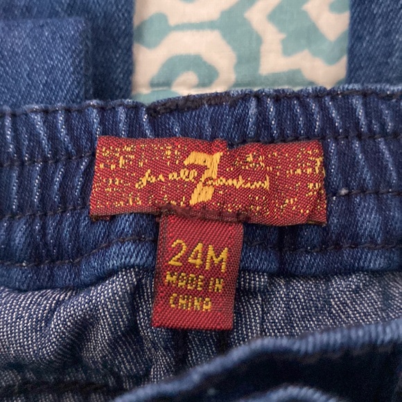 7 Seven for all Mankind~Infant Girls 2 Piece Outfit Set~~24 Months - Picture 10 of 10